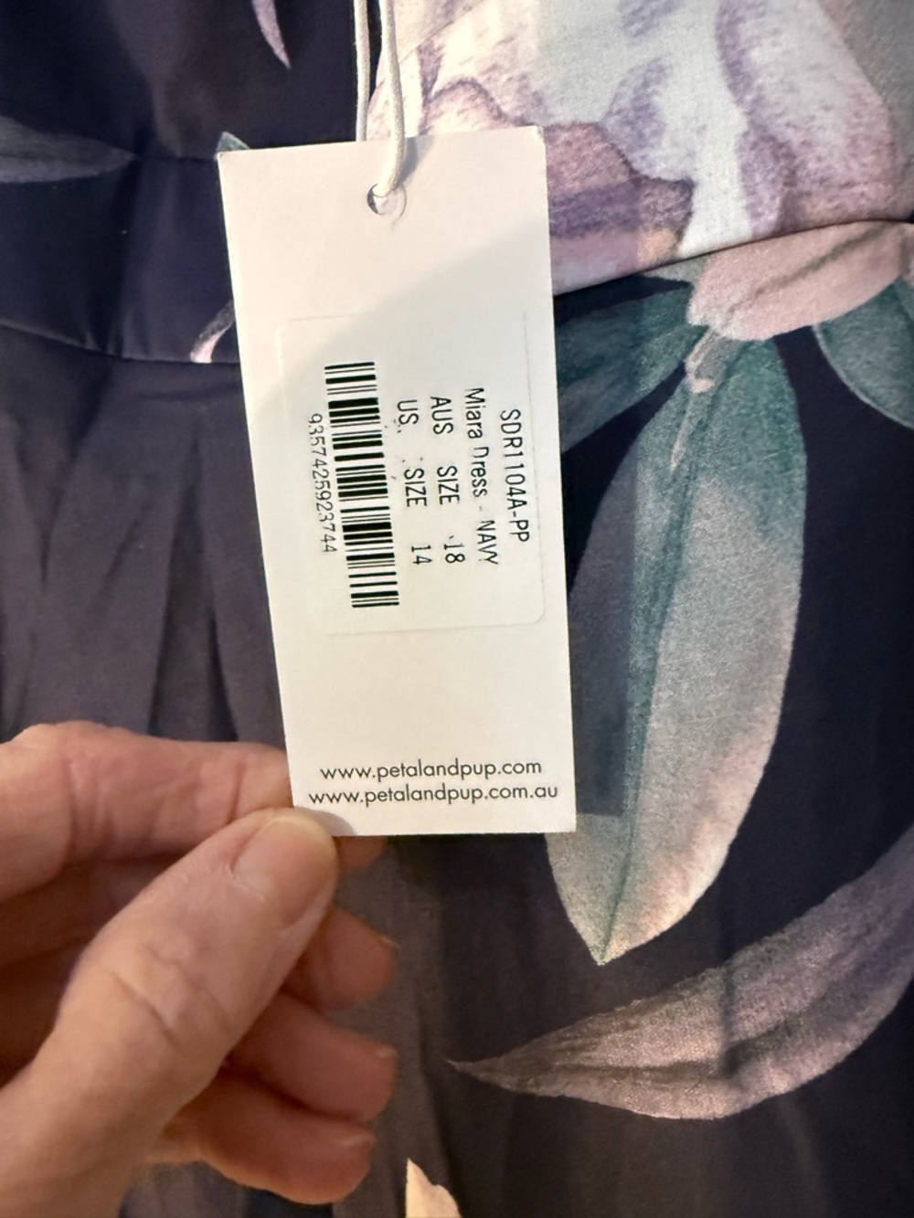 NWT Petal & Pup Miara Floral Print Halter Dress - Picture 6 of 7